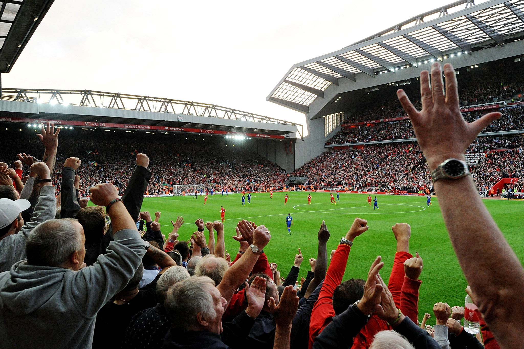 Liverpool FC Premier League Football Match Tickets at Anfield Stadium - Photo 1 of 14